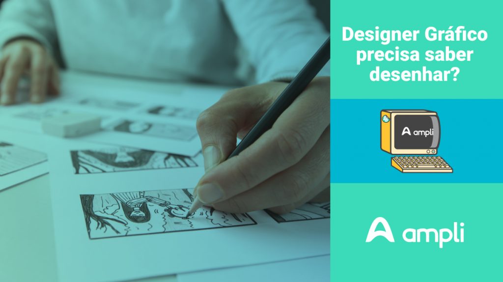 Para fazer design gráfico precisa saber desenhar?