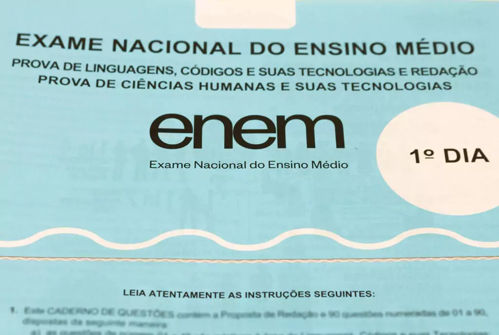 prova azul do Enem